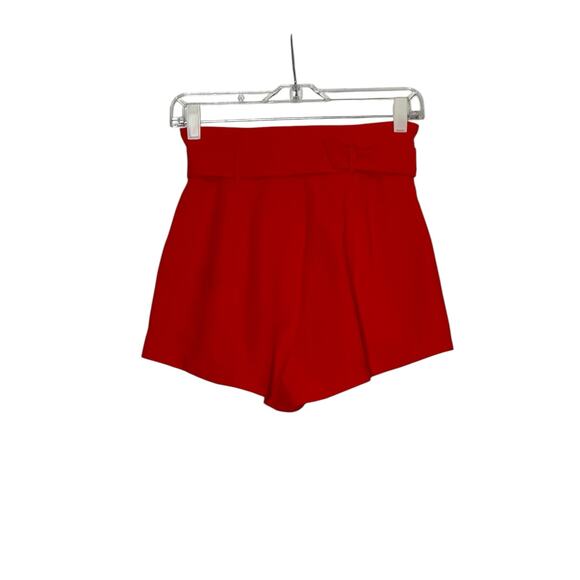 Revolve Superdown red belted shorts size XS - Picture 10 of 10